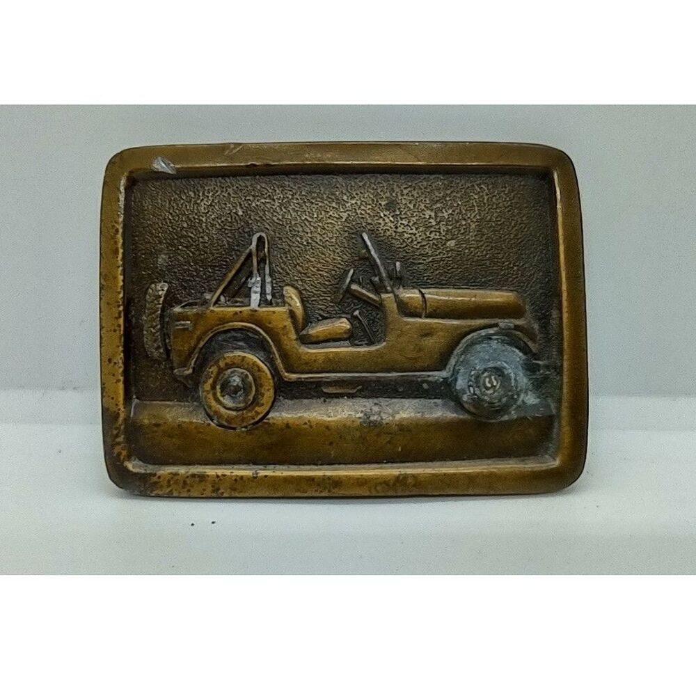Jeep Vintage Belt Buckle - Indiana Metal Craft - CA22